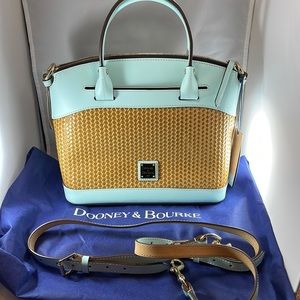 New!! Dooney And Bourke Domed Satchel